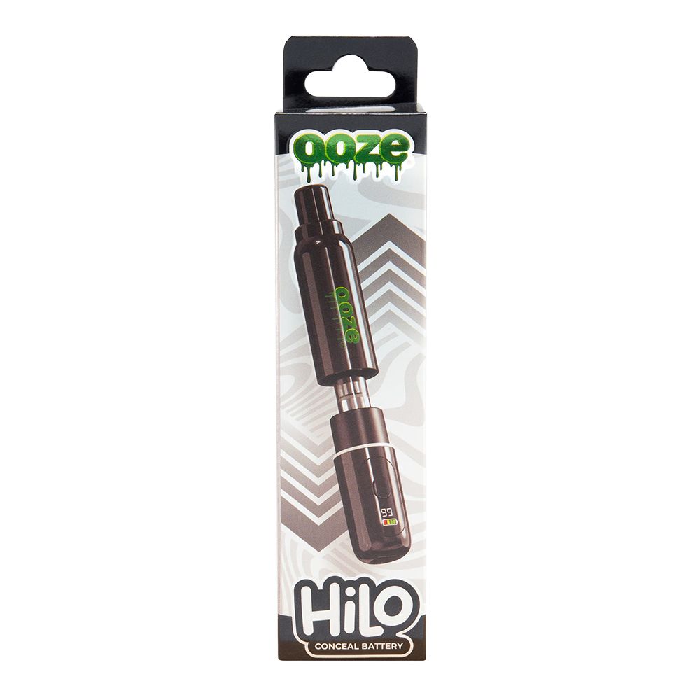 Ooze Hilo 510 Akku mit variabler Spannung – 400 mAh / Schwarz